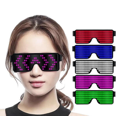 8 Modes Quick Flash Led Party Glasses