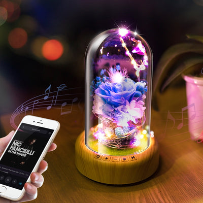 Rose Streamer Bottle Wireless Bluetooth Speaker